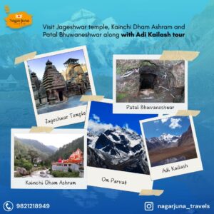 Adi Kailash tour with Jageshwar, and Patal Bhuvneshwar Cave