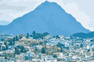 Pithoragarh town in Uttarakhand