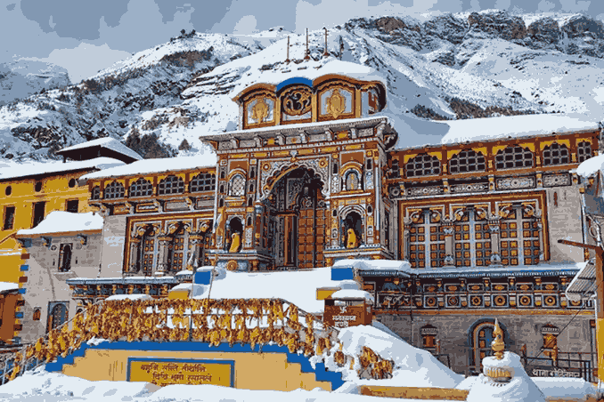 Badrinath Temple in Uttarakhand