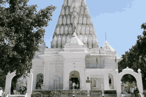 Devotees visiting Mansa Devi Temple