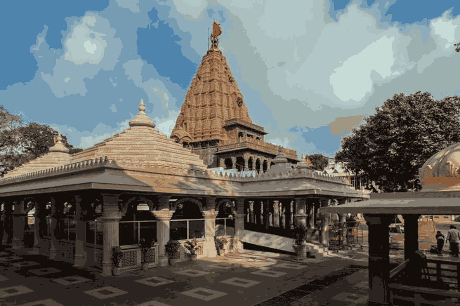 Mahakaleshwar Jyotirlinga temple in Ujjain, Madhya Pradesh
