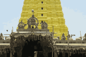 Rameshwaram Jyotirlinga temple in Tamil Nadu near the sea