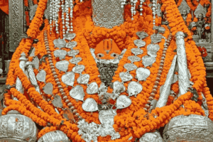 Hanuman Garhi temple in Ayodhya on a hilltop